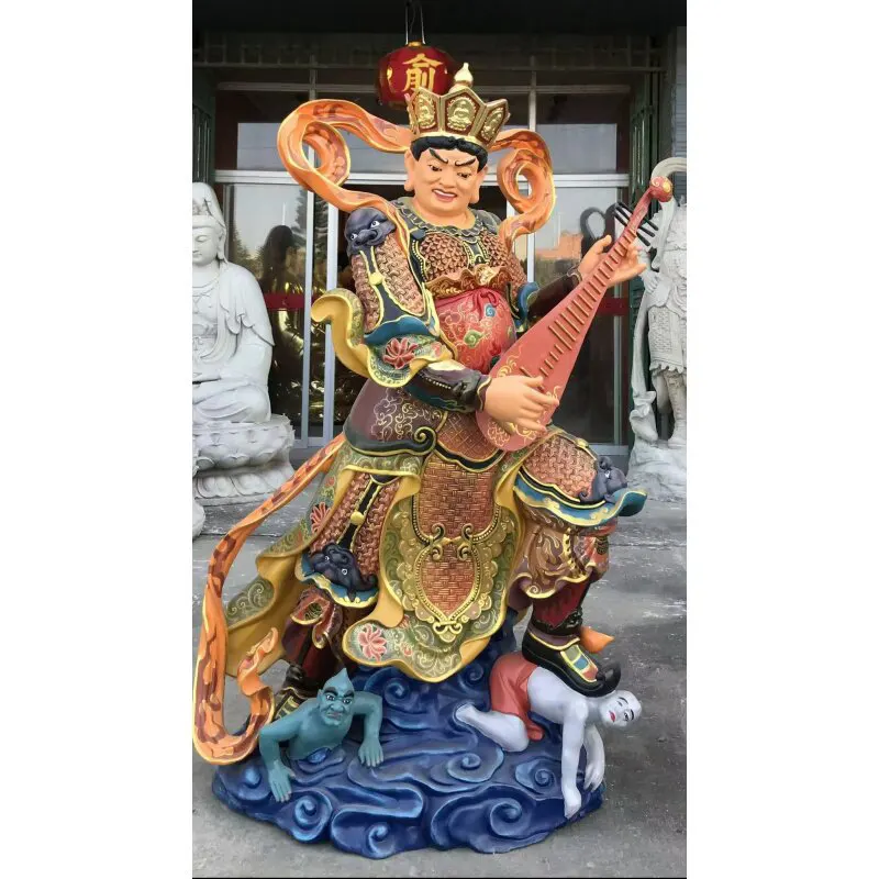 220CM純銅四天王仏像
