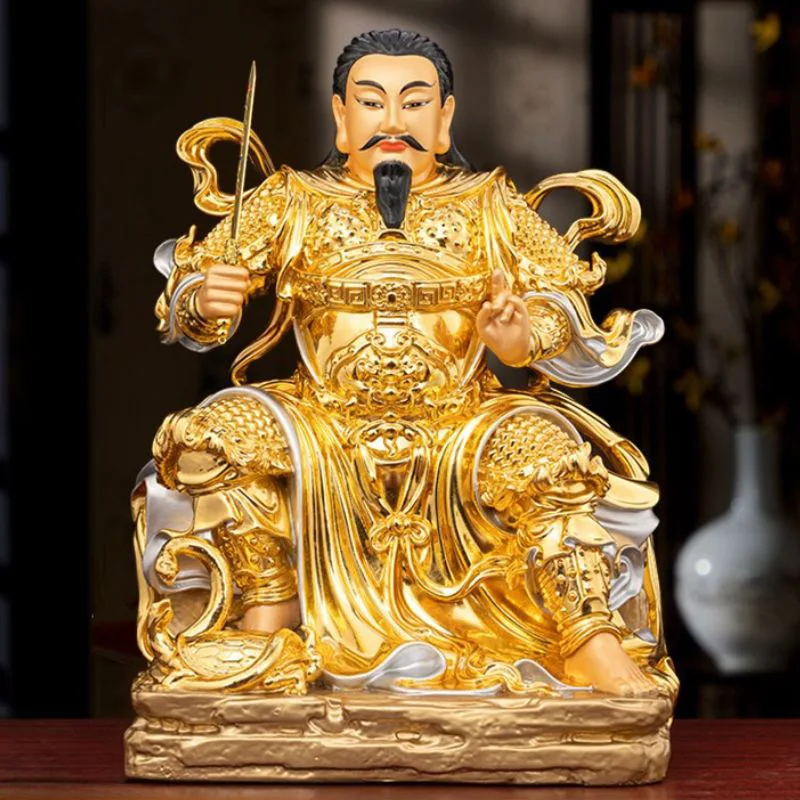真鍮の道教神真武皇帝玄天上帝