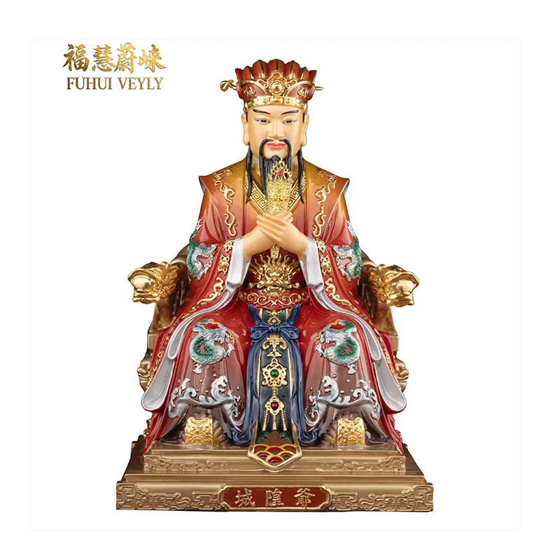 沿岸グレードの青銅製都市神像