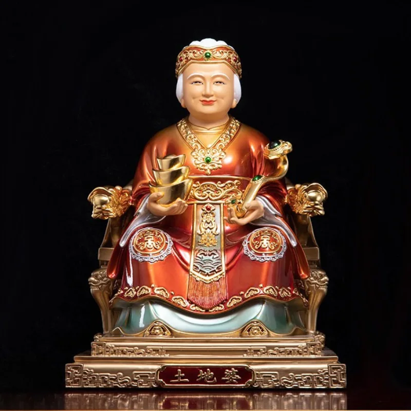 高級金箔多彩筆ニャンニャン・トゥ・ディ・ポー像